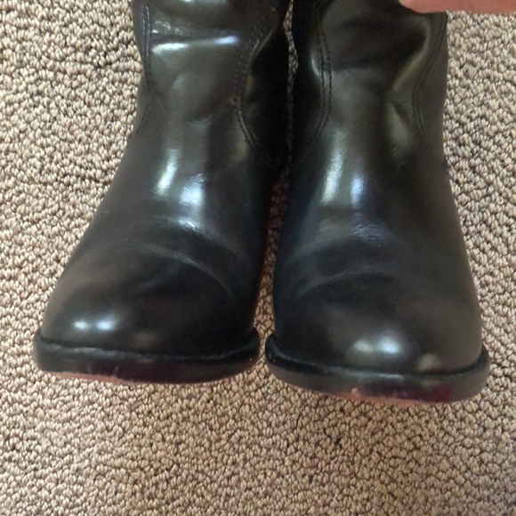KORS MICHAEL KORS LEATHER WESTERN COWBOY BOOTS - Picture 6 of 9
